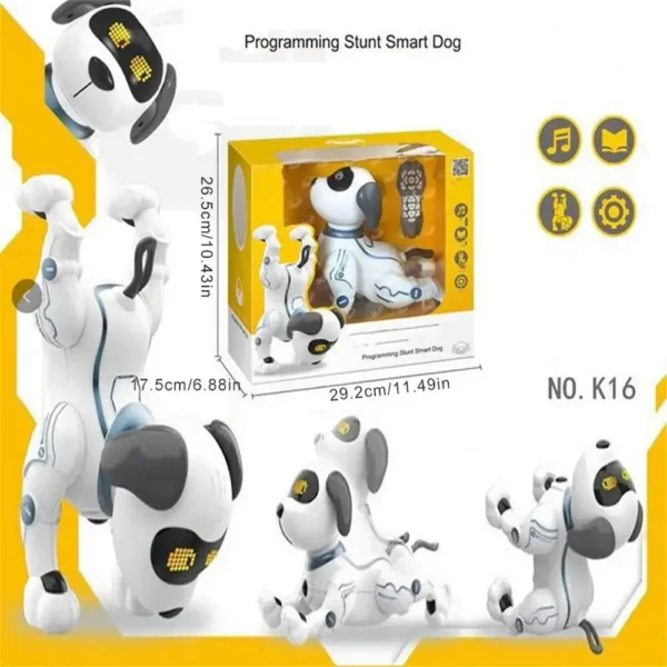 Perro Robot Inteligente Programable