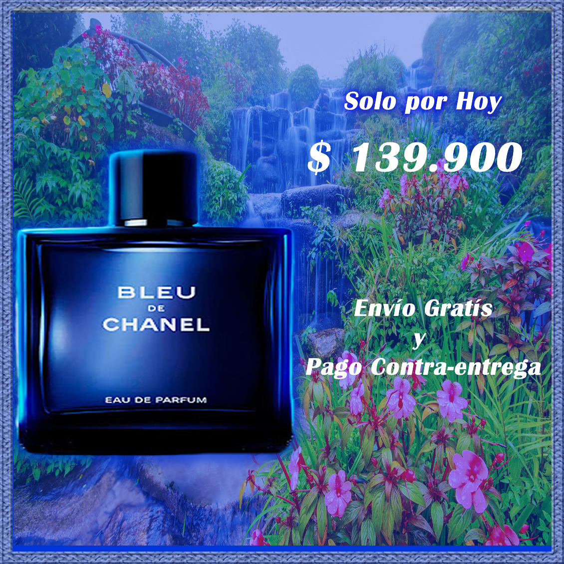 😍Perfume de Hombre Bleu de Chanel 100ml